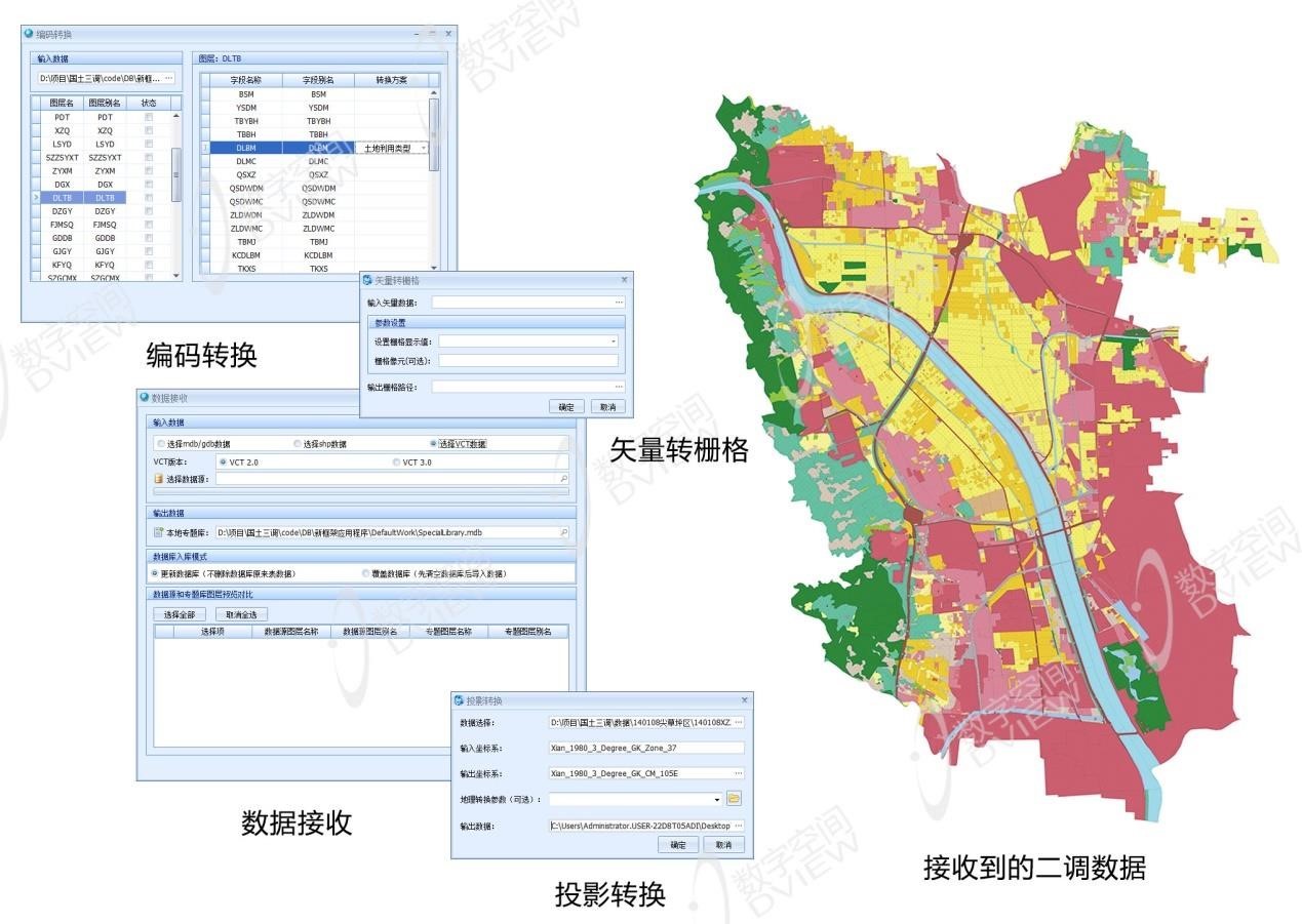 第三次全国土地调查县级数据库管理系统